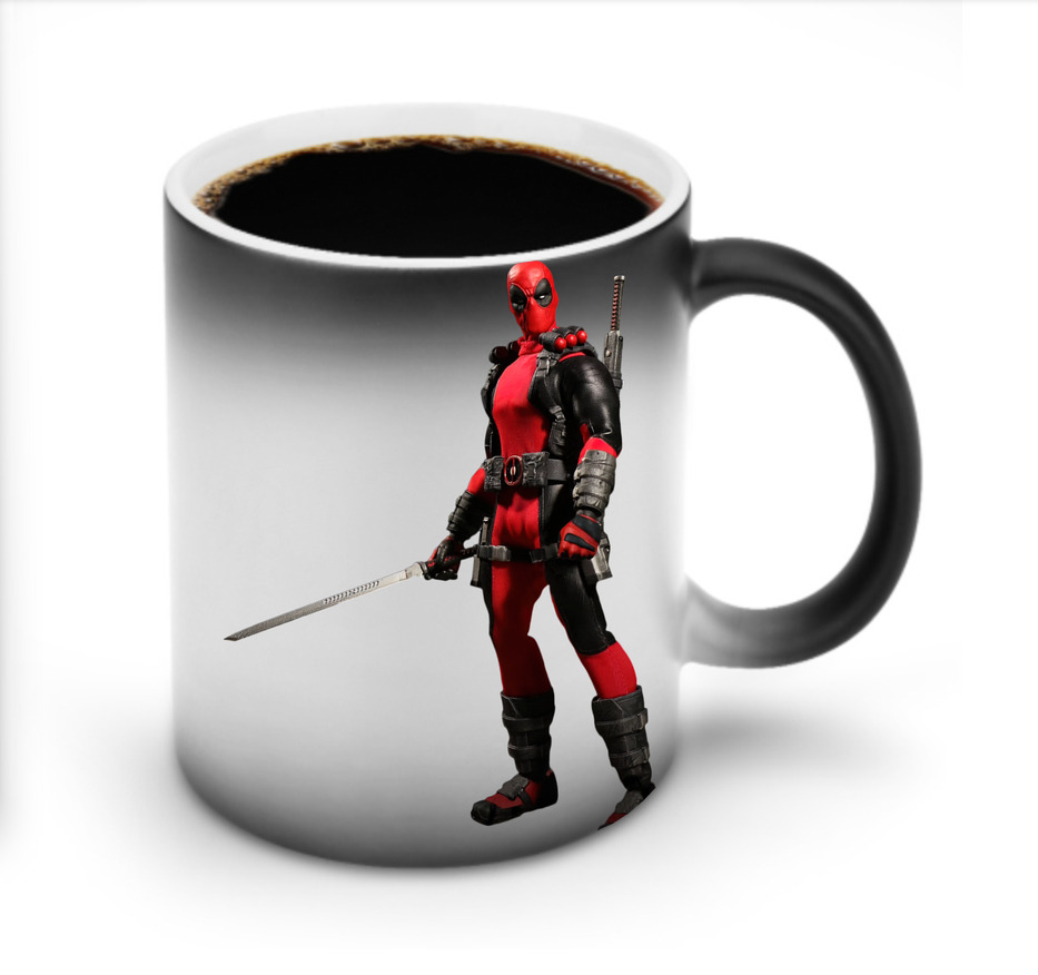（画像用） Deadpool デッドプール 温度変色マグカップ