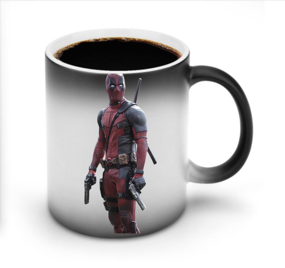 （画像用） Deadpool デッドプール 温度変色マグカップ