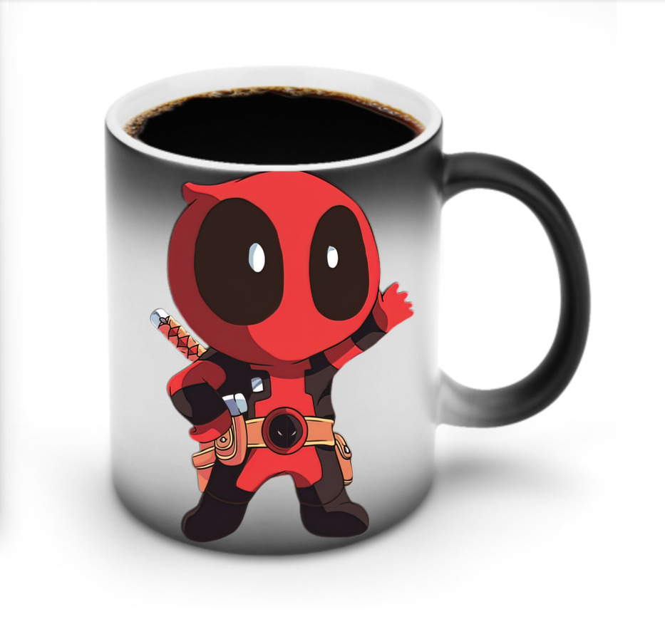 （画像用） Deadpool デッドプール 温度変色マグカップ