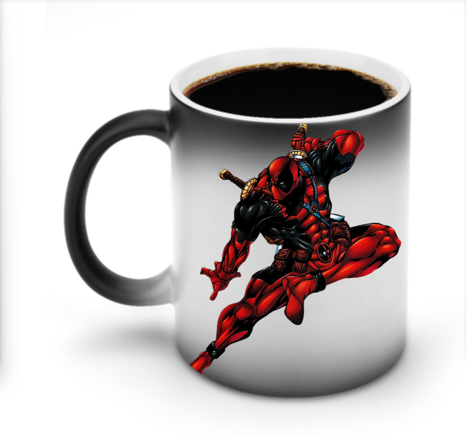 （画像用） Deadpool デッドプール 温度変色マグカップ