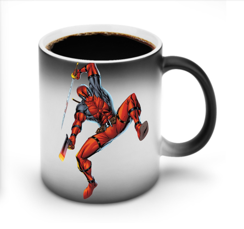 （画像用） Deadpool デッドプール 温度変色マグカップ