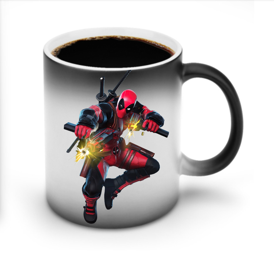 （画像用） Deadpool デッドプール 温度変色マグカップ