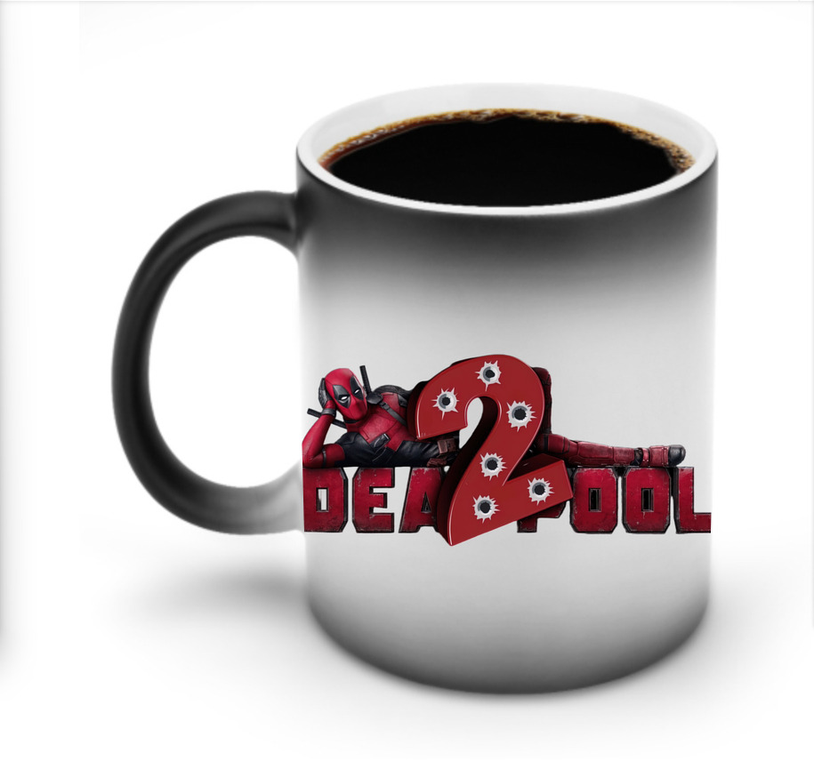 （画像用） Deadpool デッドプール 温度変色マグカップ