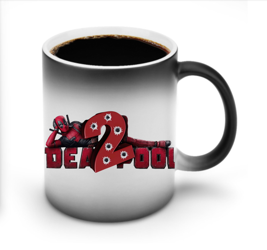 （画像用） Deadpool デッドプール 温度変色マグカップ