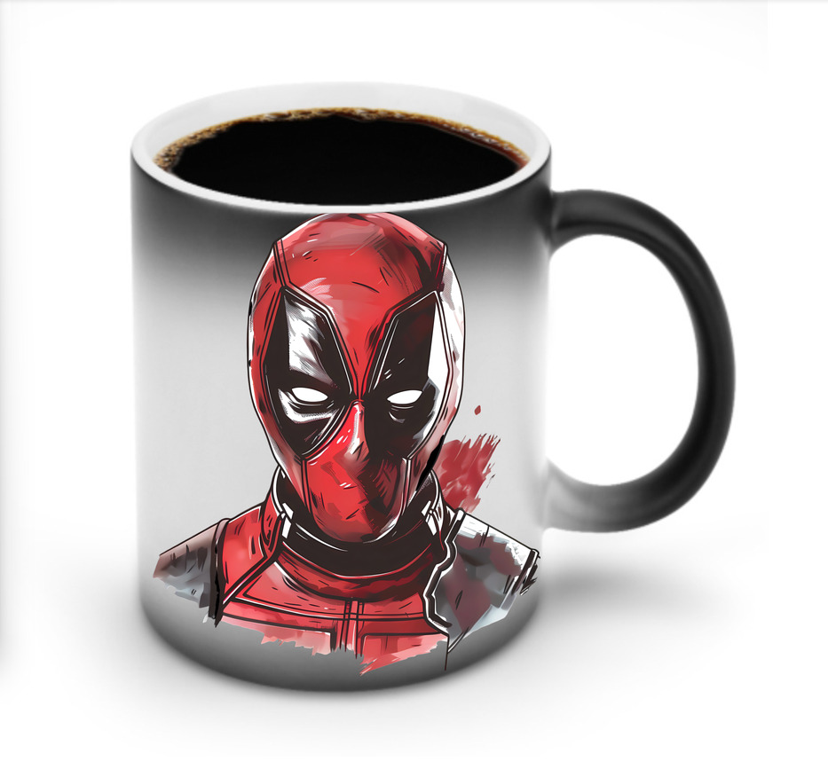 （画像用） Deadpool デッドプール 温度変色マグカップ