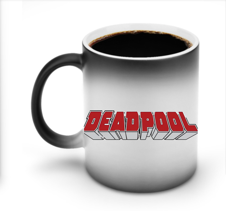 （画像用） Deadpool デッドプール 温度変色マグカップ