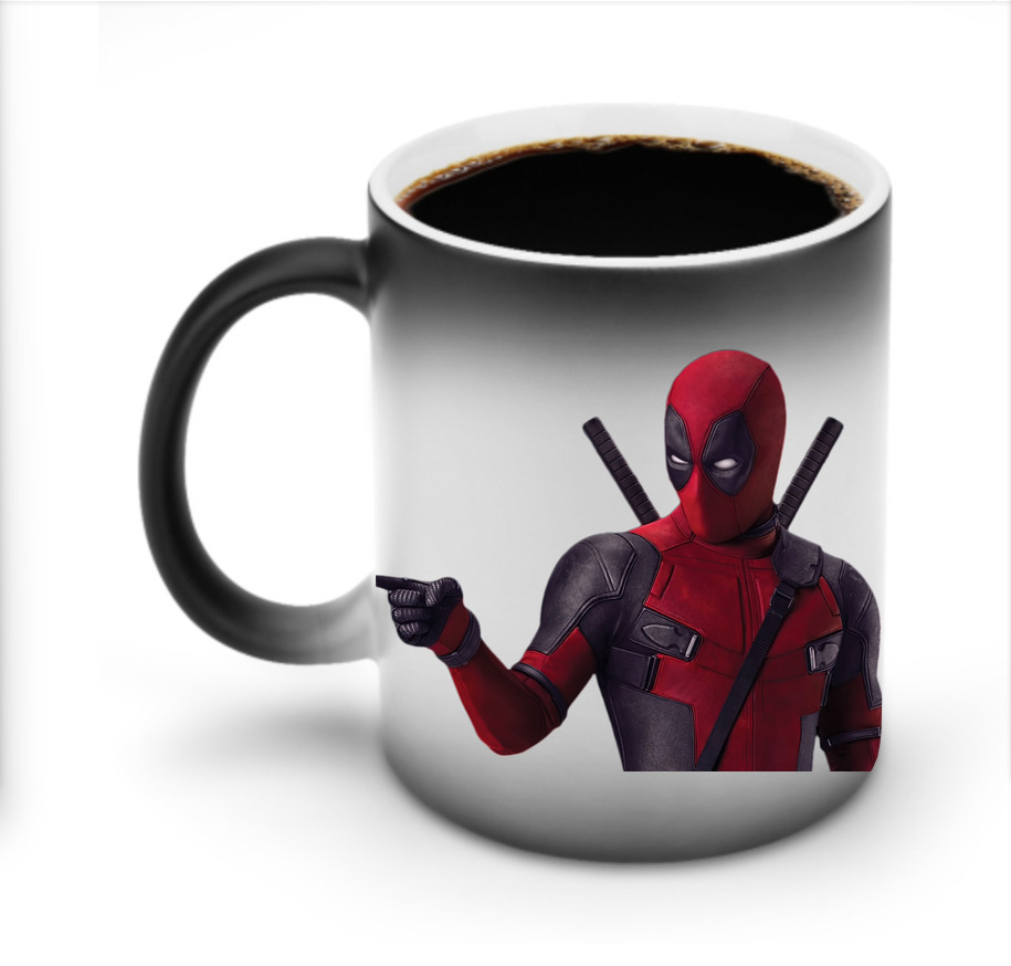 （画像用） Deadpool デッドプール 温度変色マグカップ