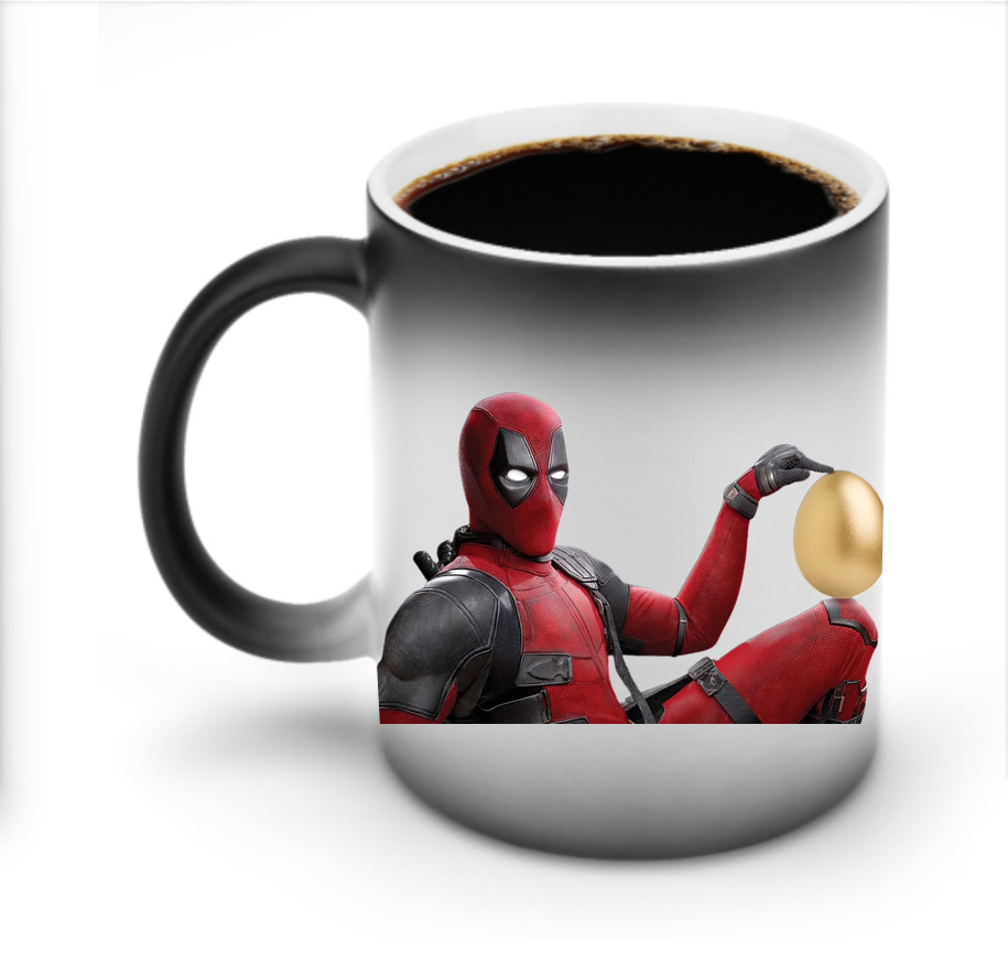 （画像用） Deadpool デッドプール 温度変色マグカップ