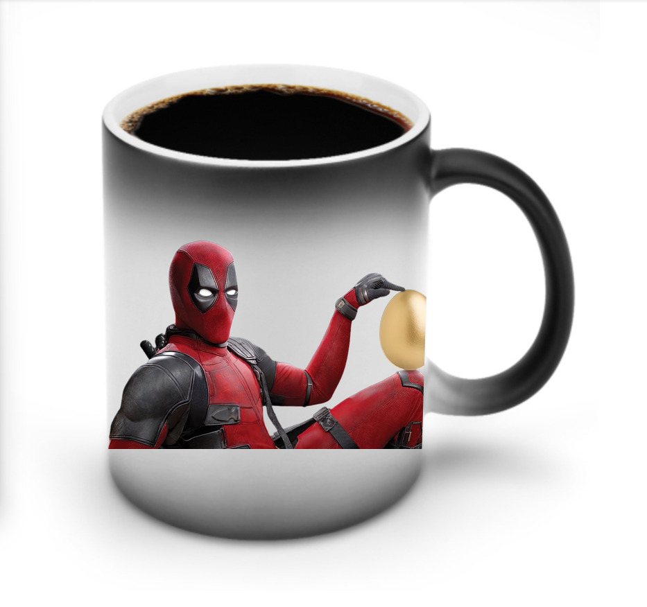 （画像用） Deadpool デッドプール 温度変色マグカップ