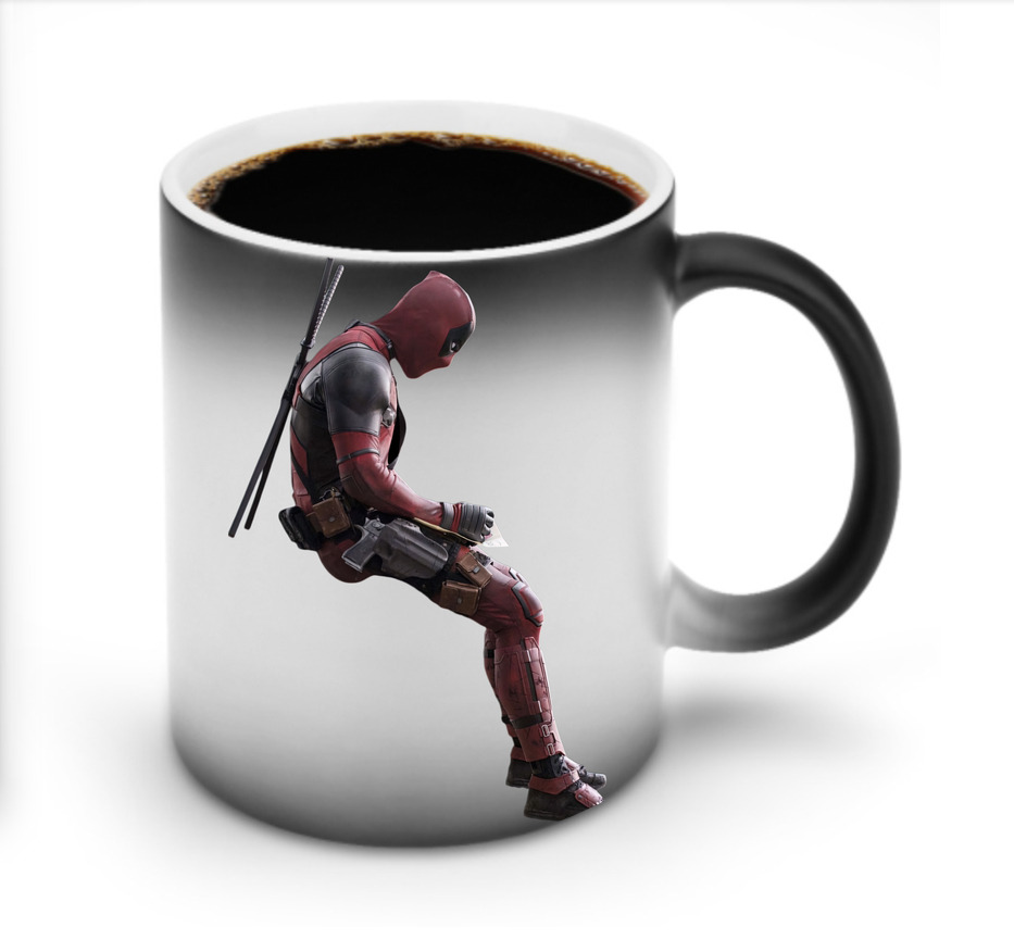 （画像用） Deadpool デッドプール 温度変色マグカップ