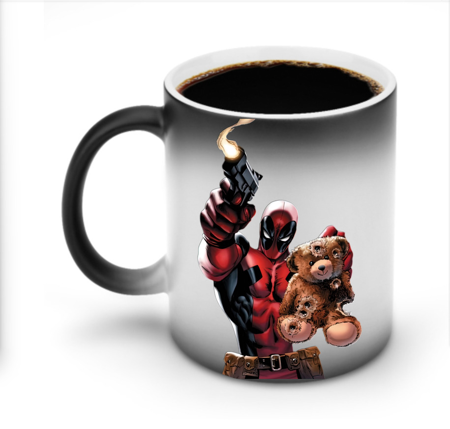 （画像用） Deadpool デッドプール 温度変色マグカップ