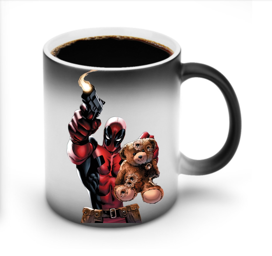 （画像用） Deadpool デッドプール 温度変色マグカップ