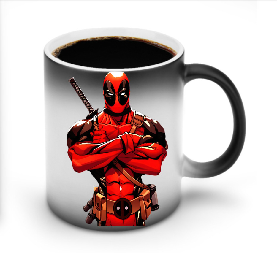 （画像用） Deadpool デッドプール 温度変色マグカップ