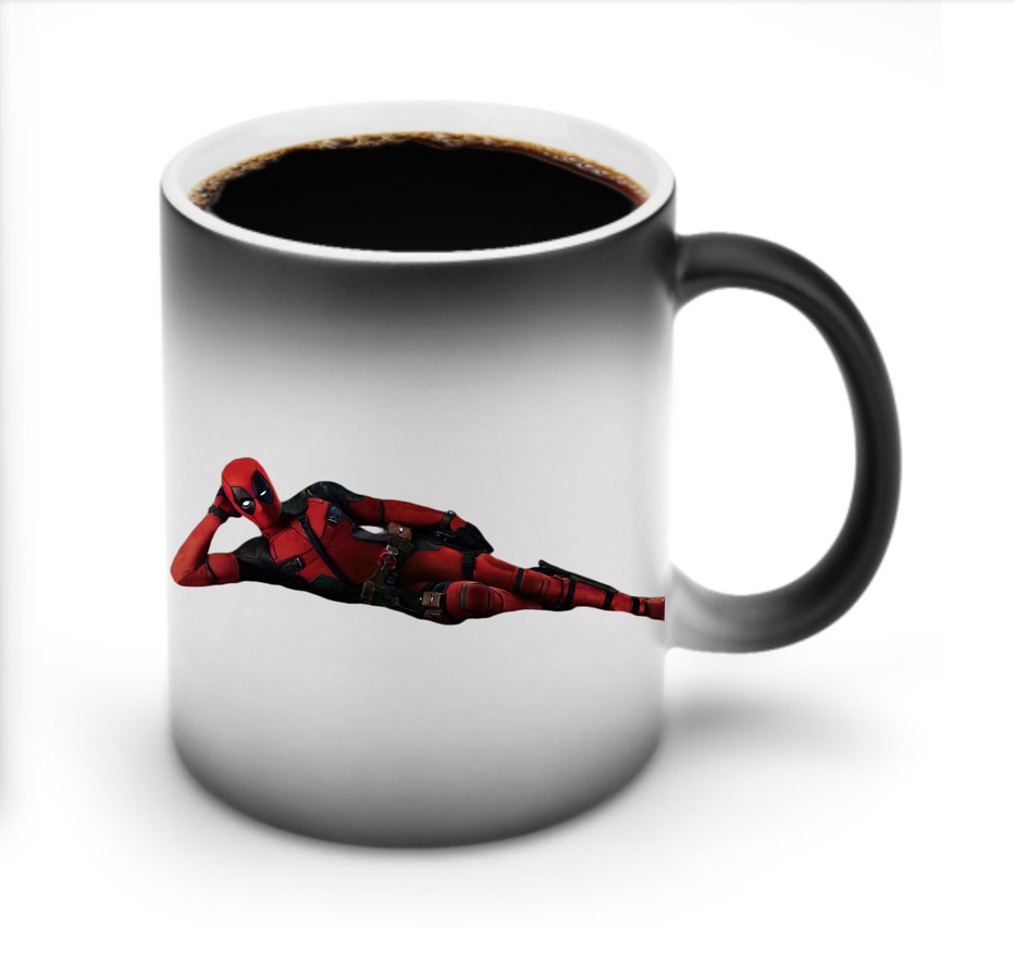 （画像用） Deadpool デッドプール 温度変色マグカップ