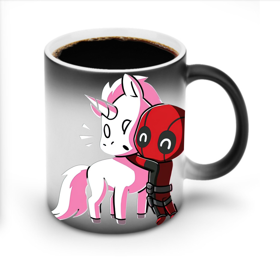 （画像用） Deadpool デッドプール 温度変色マグカップ
