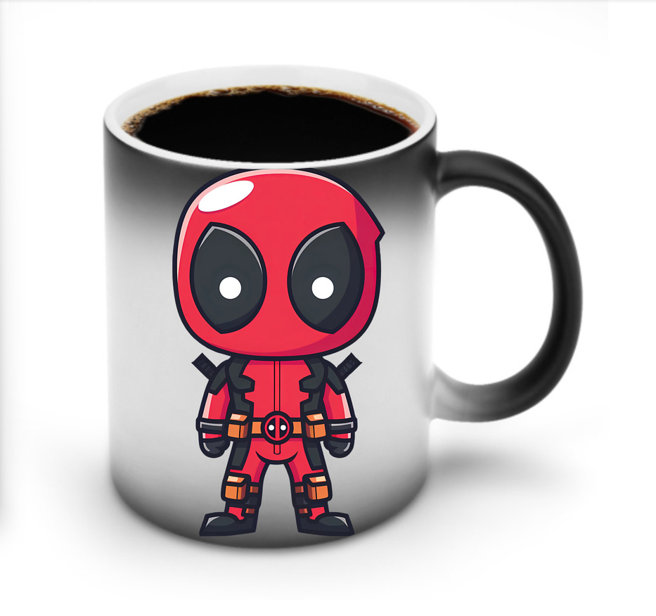 （画像用） Deadpool デッドプール 温度変色マグカップ