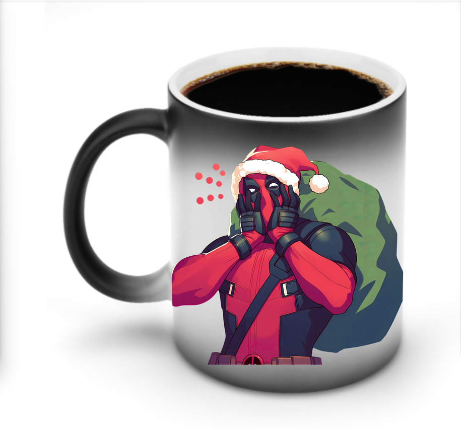（画像用） Deadpool デッドプール 温度変色マグカップ