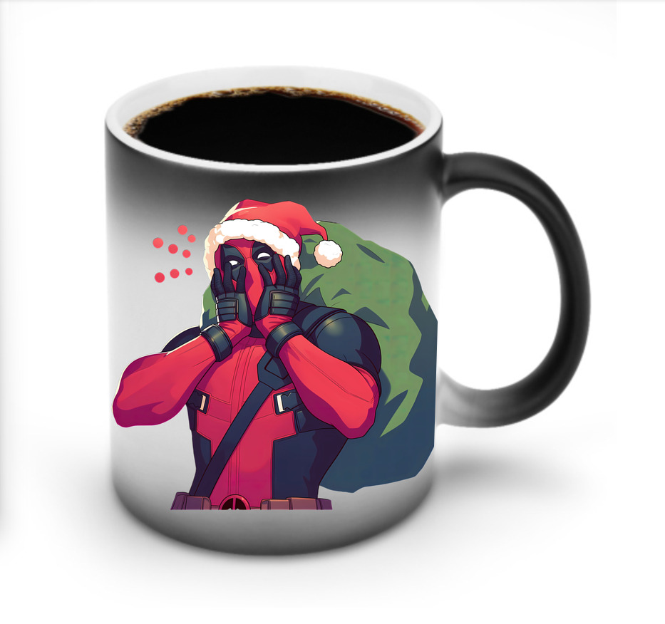 （画像用） Deadpool デッドプール 温度変色マグカップ