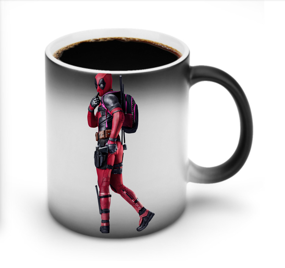 （画像用） Deadpool デッドプール 温度変色マグカップ