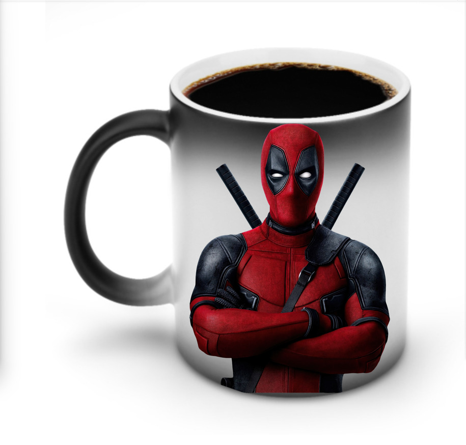 （画像用） Deadpool デッドプール 温度変色マグカップ