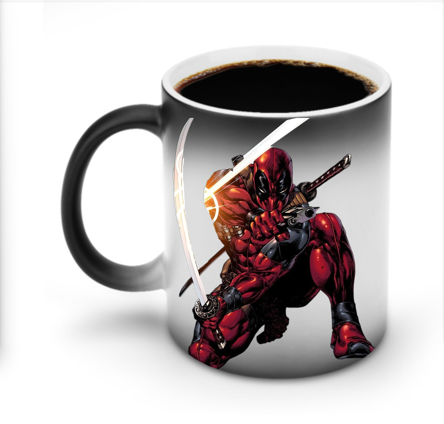 （画像用） Deadpool デッドプール 温度変色マグカップ
