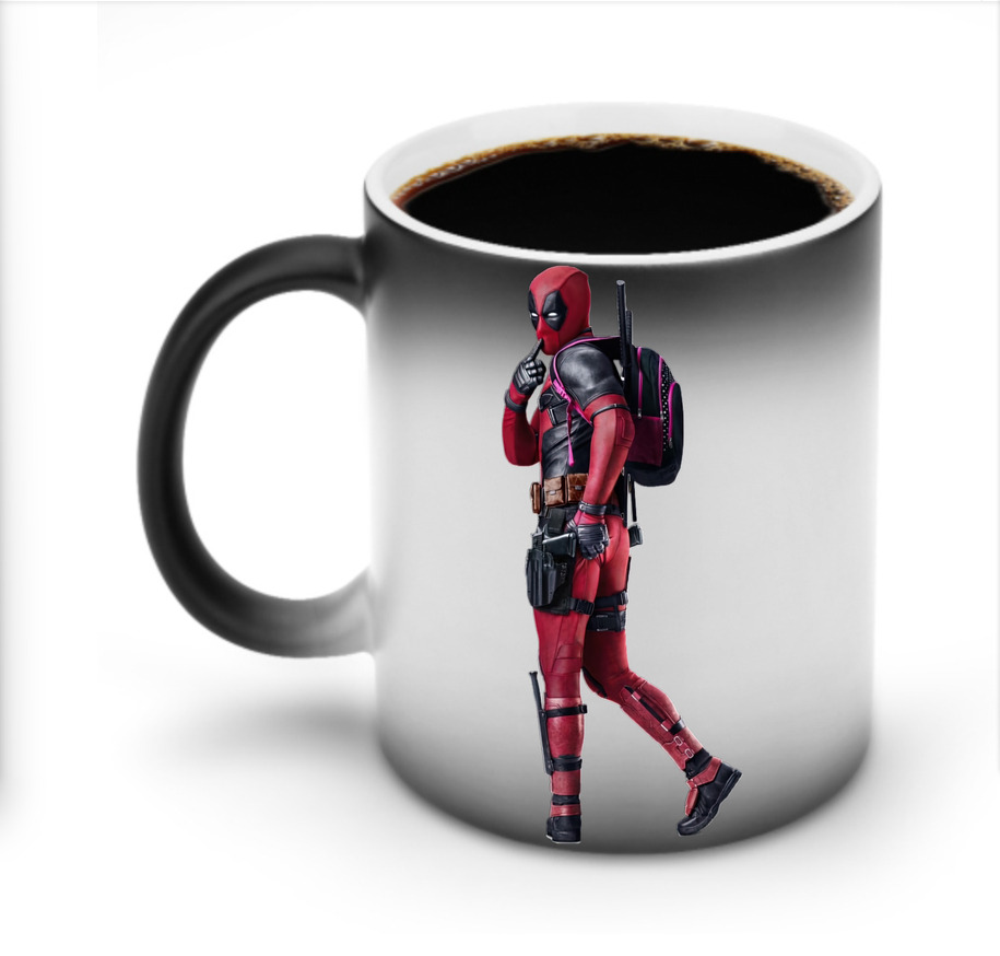 （画像用） Deadpool デッドプール 温度変色マグカップ