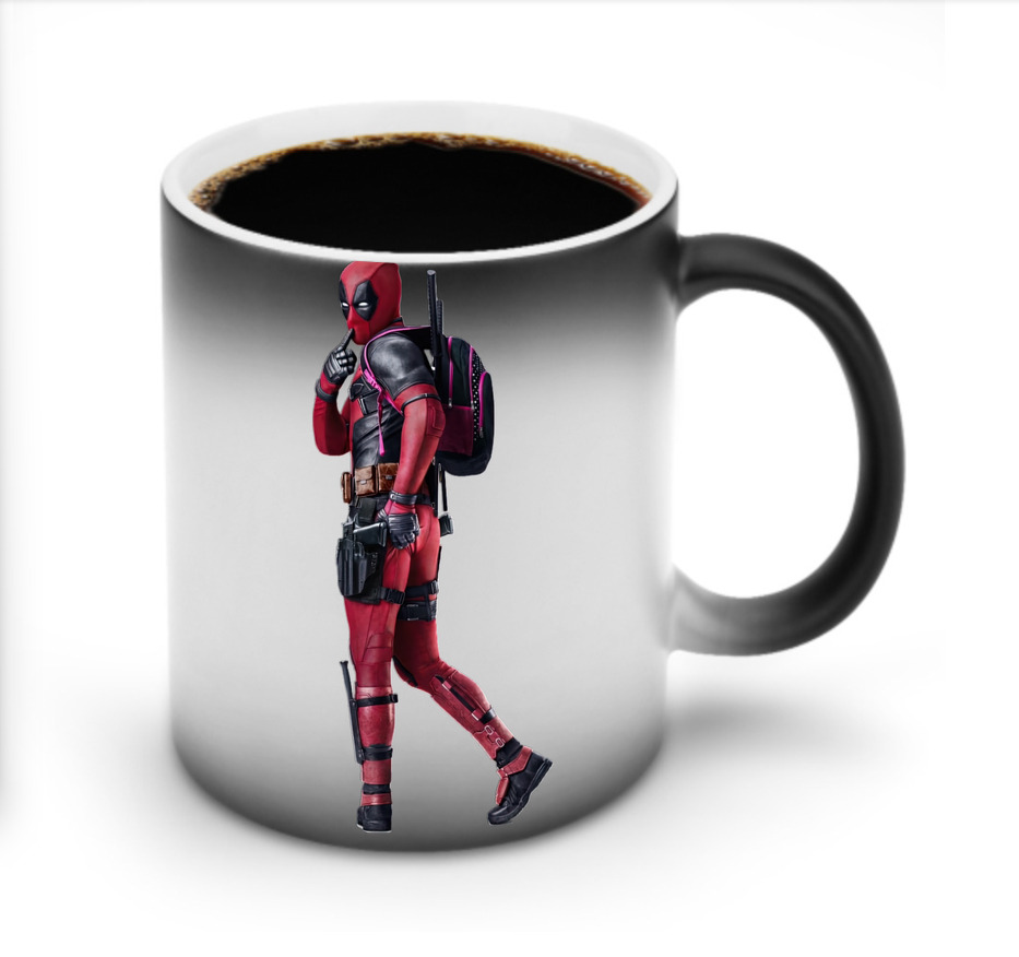 （画像用） Deadpool デッドプール 温度変色マグカップ