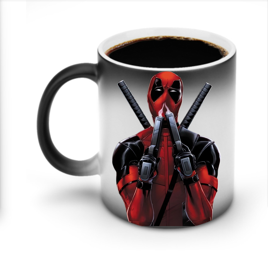 （画像用） Deadpool デッドプール 温度変色マグカップ