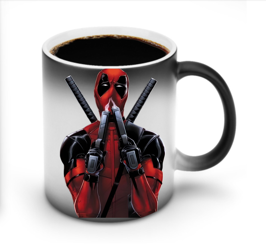 （画像用） Deadpool デッドプール 温度変色マグカップ