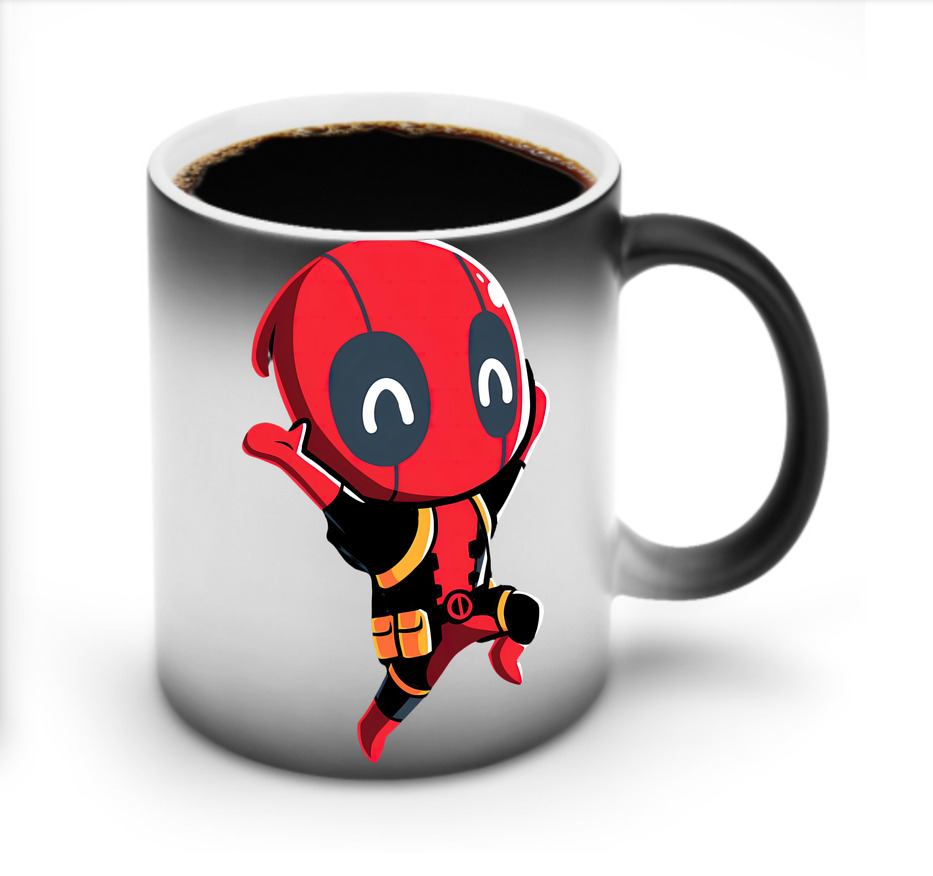 （画像用） Deadpool デッドプール 温度変色マグカップ