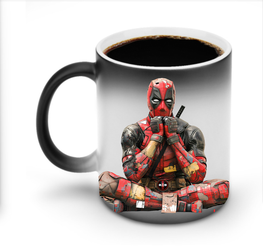 （画像用） Deadpool デッドプール 温度変色マグカップ