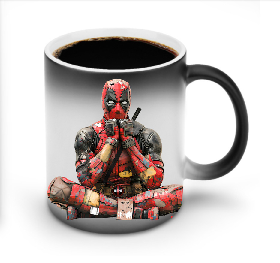 （画像用） Deadpool デッドプール 温度変色マグカップ