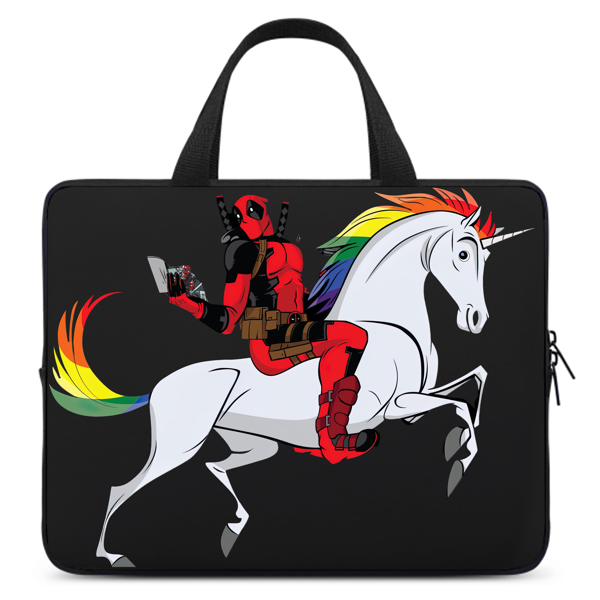 （画像用） Deadpool デッドプール 手提げノートパソコンバッグ