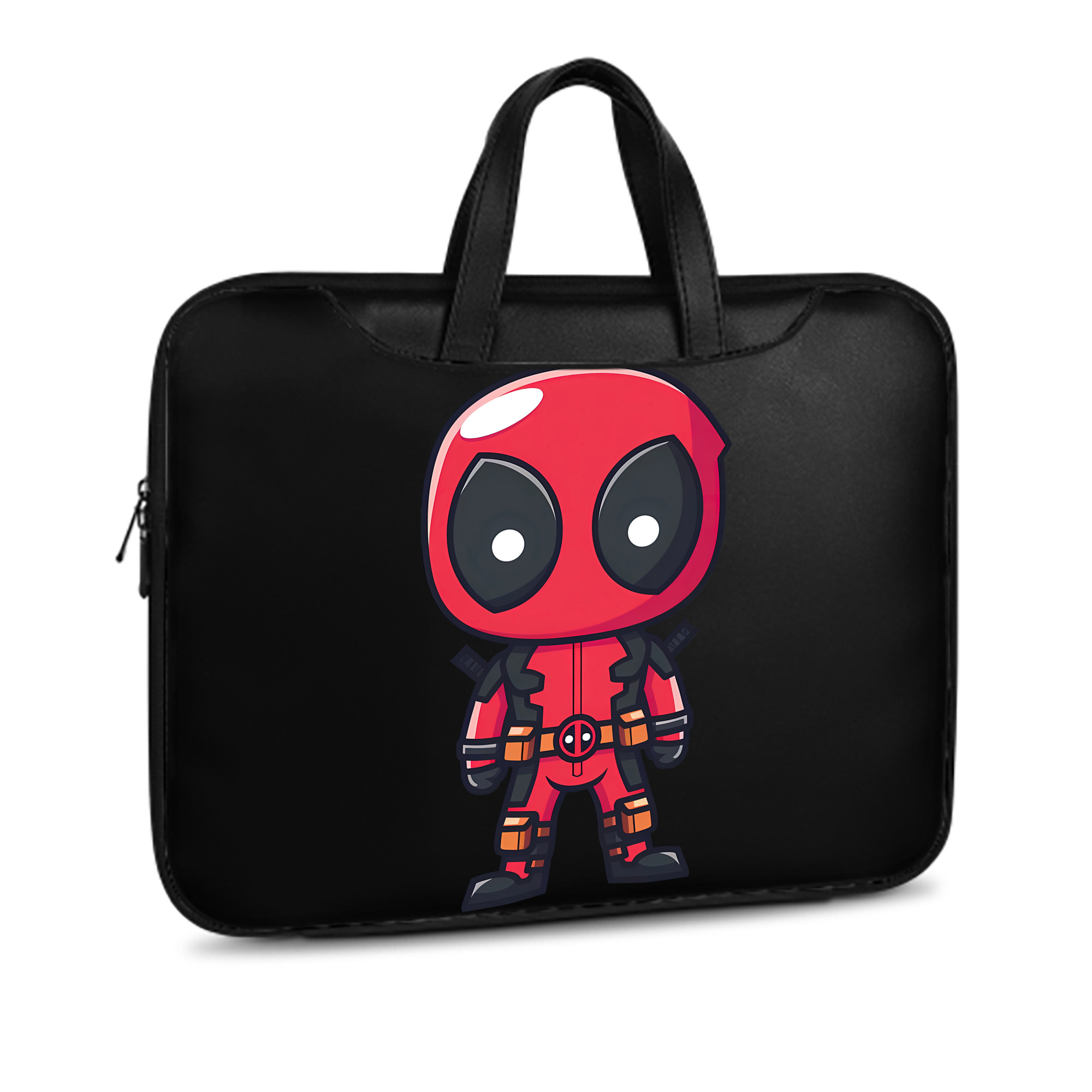 （画像用） Deadpool デッドプール レザーラップトップバッグ　ノートパソコンケース