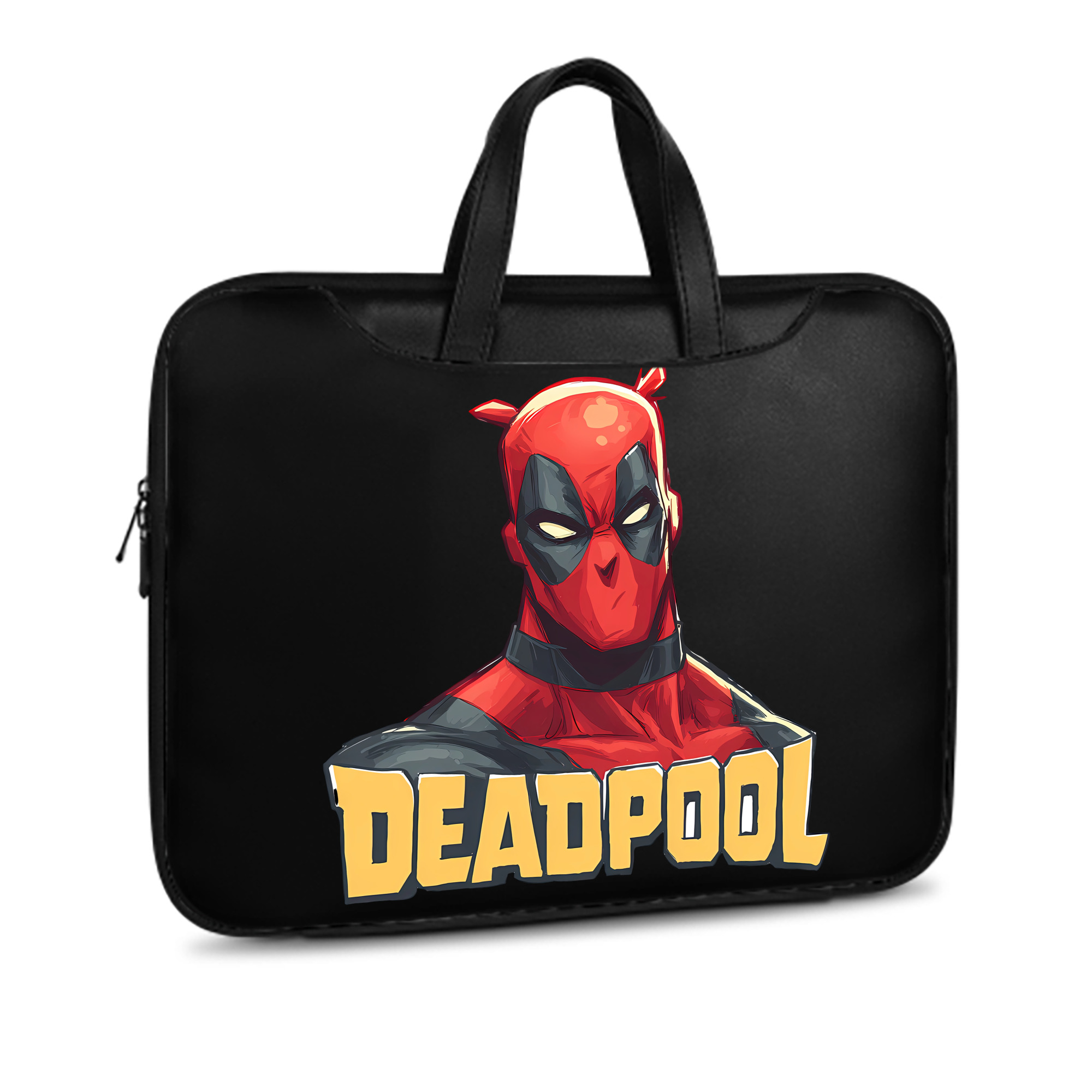 （画像用） Deadpool デッドプール レザーラップトップバッグ　ノートパソコンケース