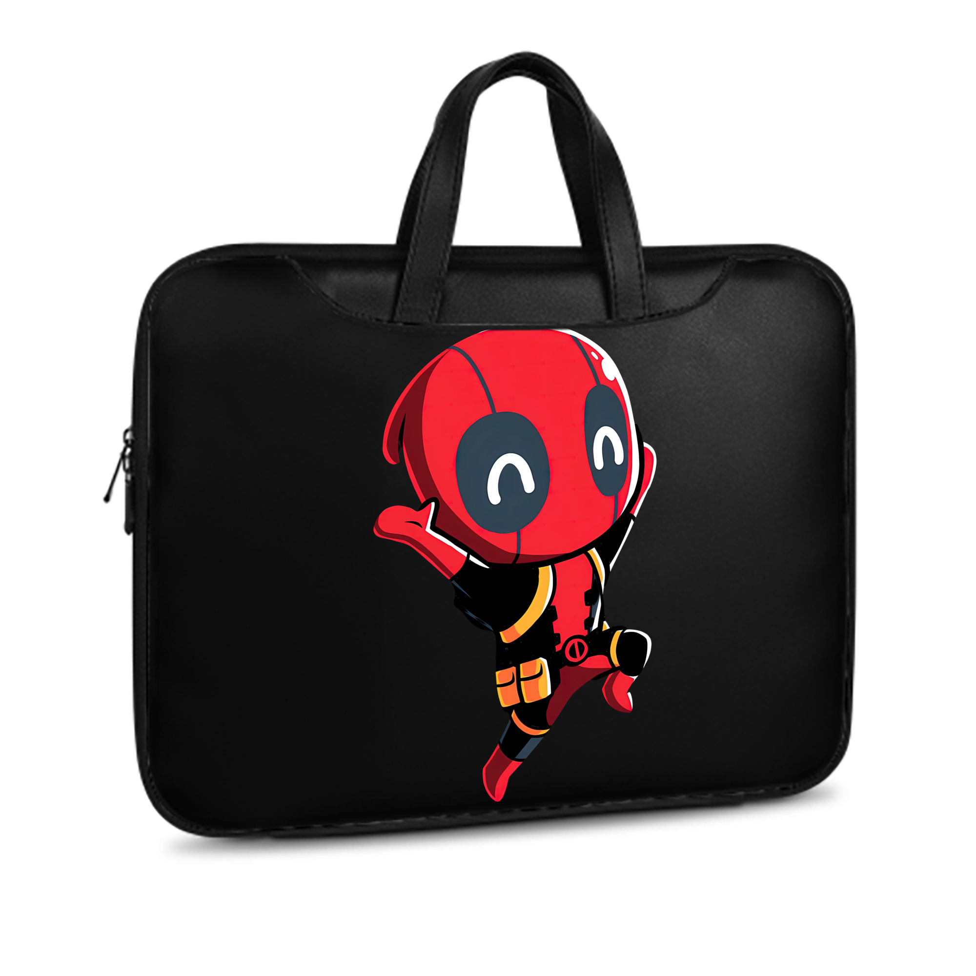 （画像用） Deadpool デッドプール レザーラップトップバッグ　ノートパソコンケース