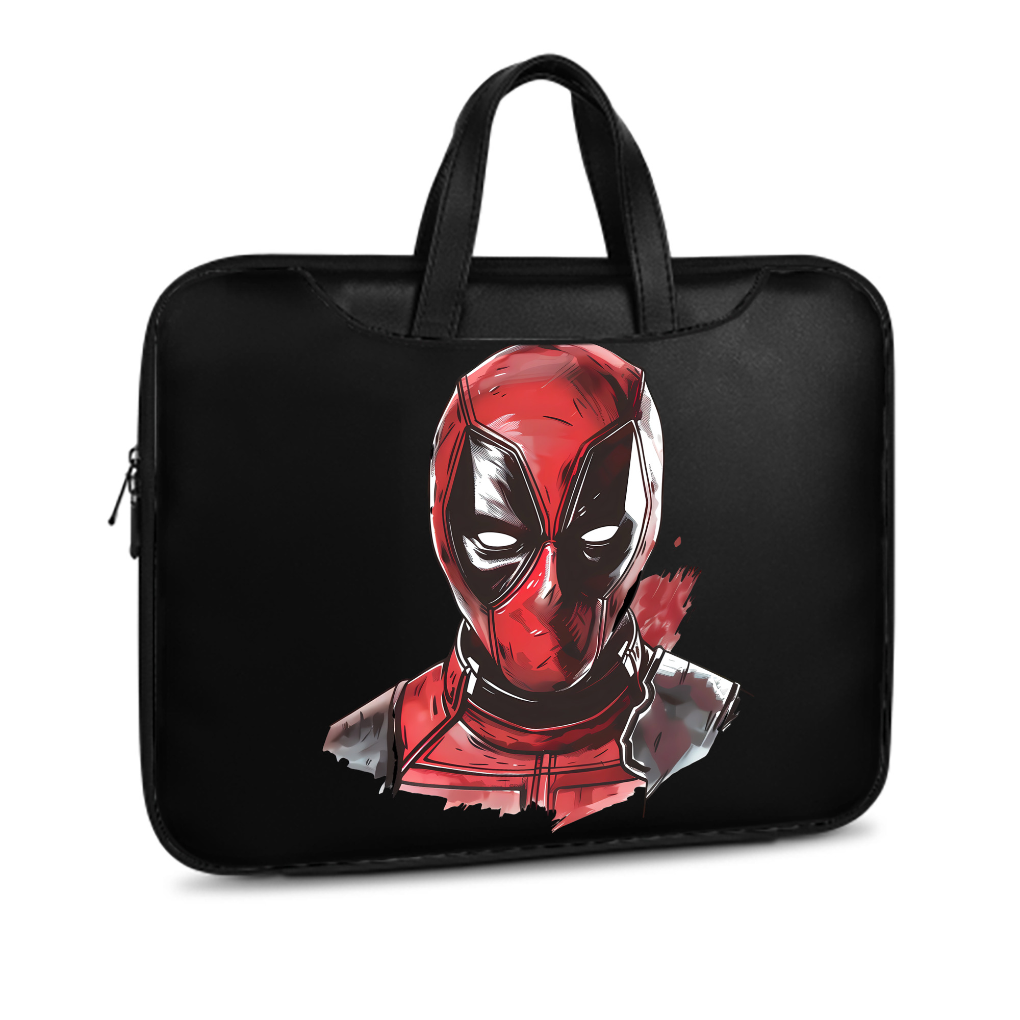 （画像用） Deadpool デッドプール レザーラップトップバッグ　ノートパソコンケース