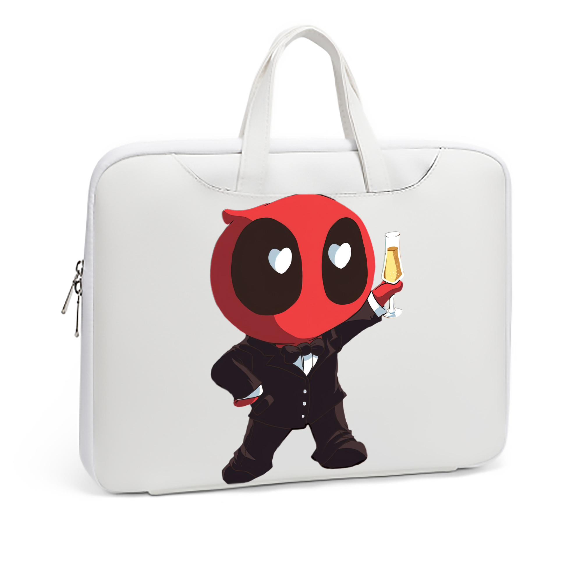 （画像用） Deadpool デッドプール レザーラップトップバッグ　ノートパソコンケース
