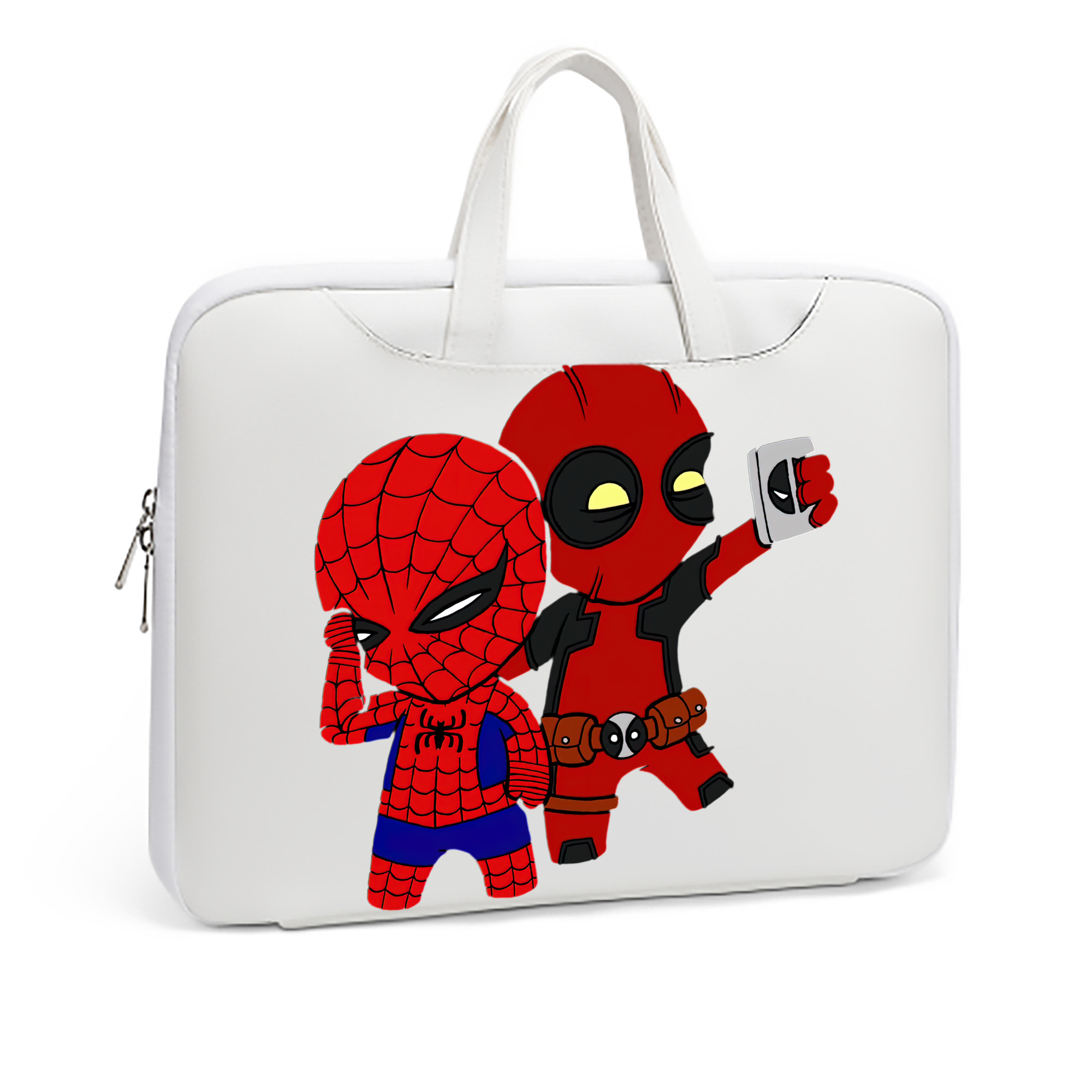 （画像用） Deadpool デッドプール レザーラップトップバッグ　ノートパソコンケース