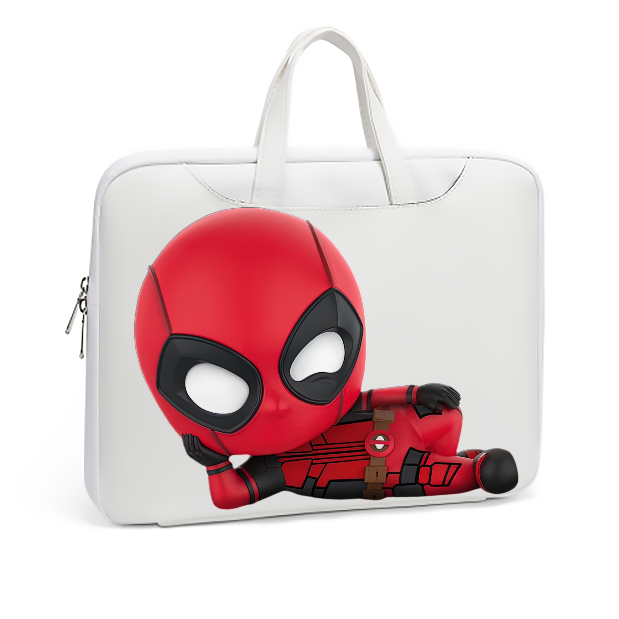 （画像用） Deadpool デッドプール レザーラップトップバッグ　ノートパソコンケース