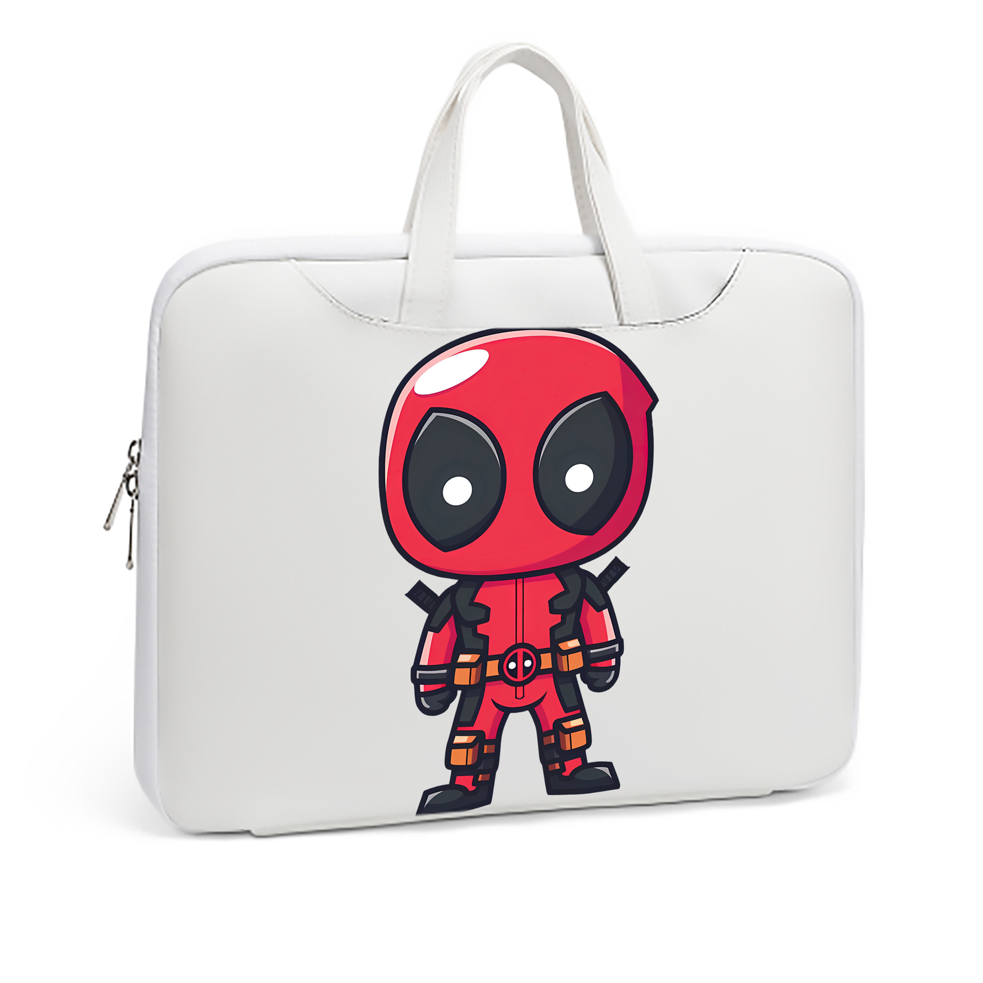 （画像用） Deadpool デッドプール レザーラップトップバッグ　ノートパソコンケース