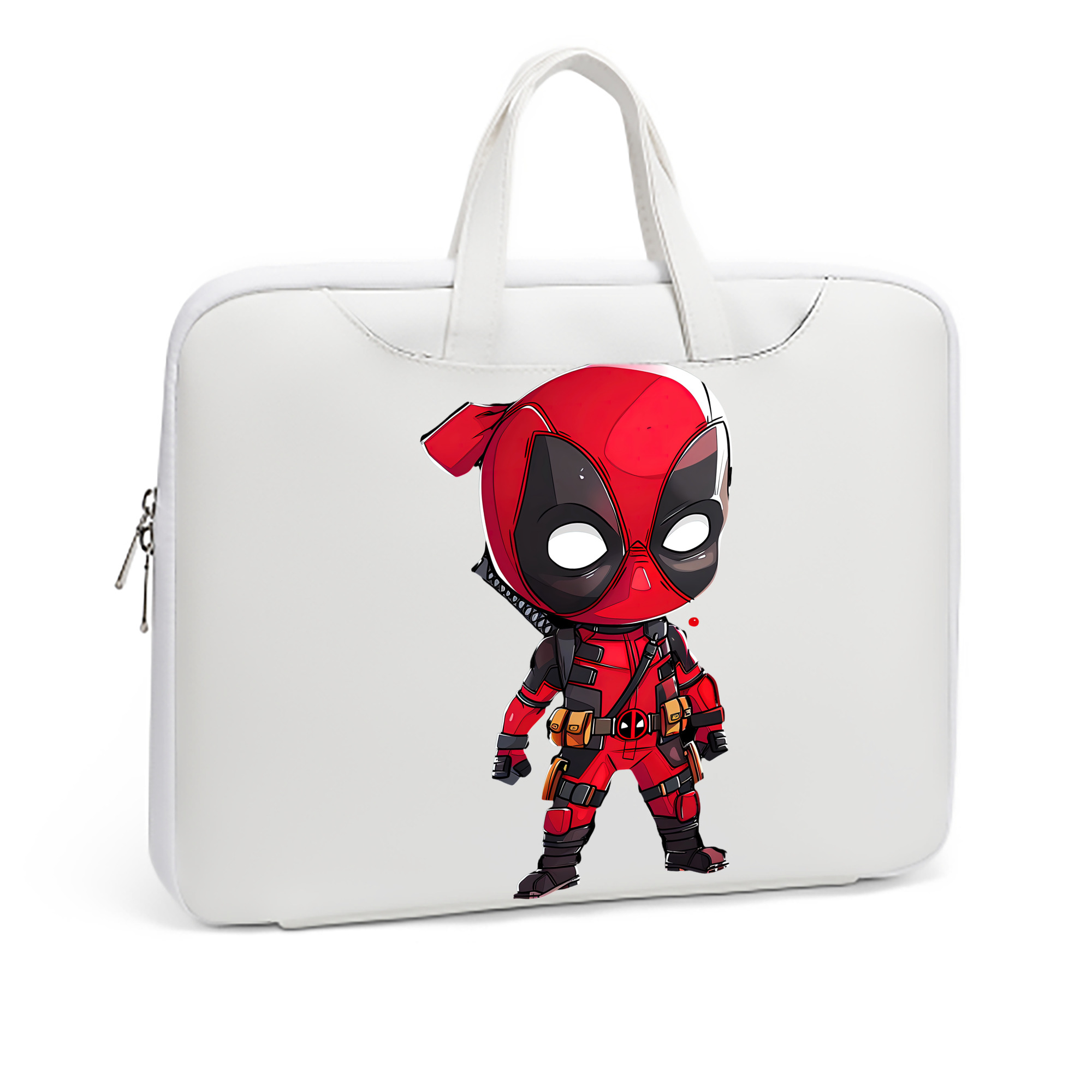 （画像用） Deadpool デッドプール レザーラップトップバッグ　ノートパソコンケース
