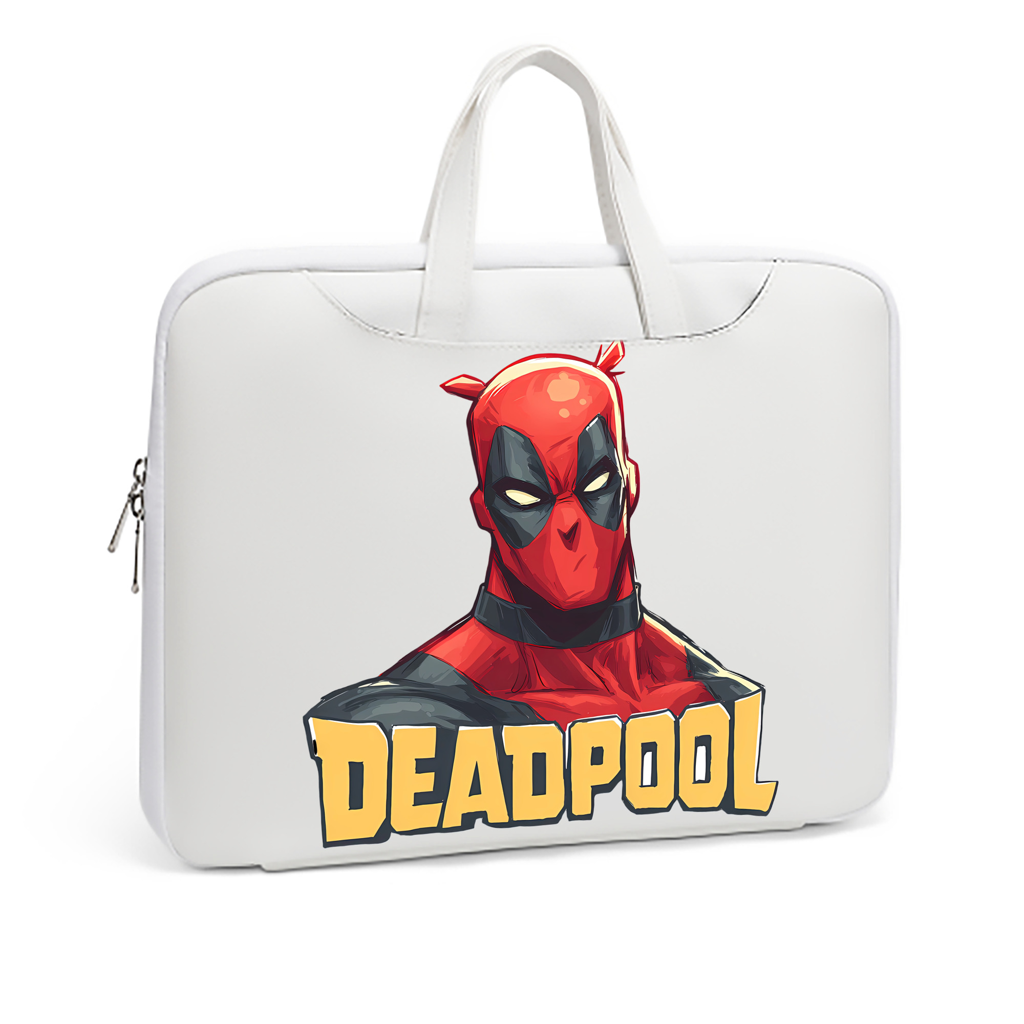（画像用） Deadpool デッドプール レザーラップトップバッグ　ノートパソコンケース