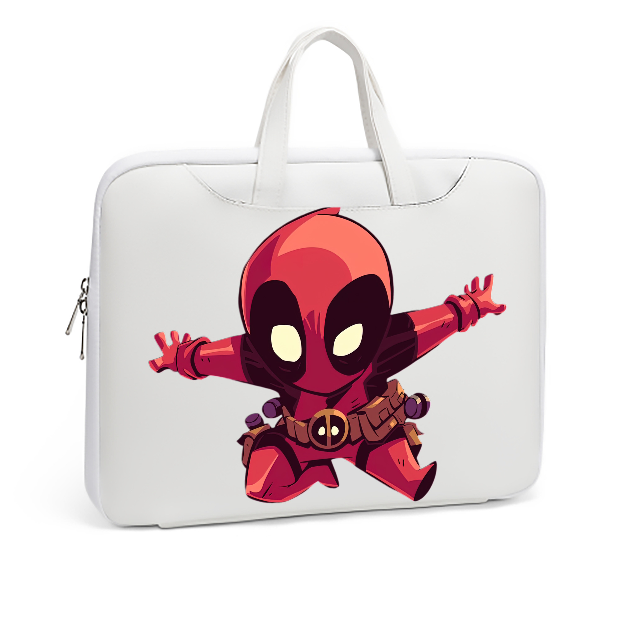 （画像用） Deadpool デッドプール レザーラップトップバッグ　ノートパソコンケース