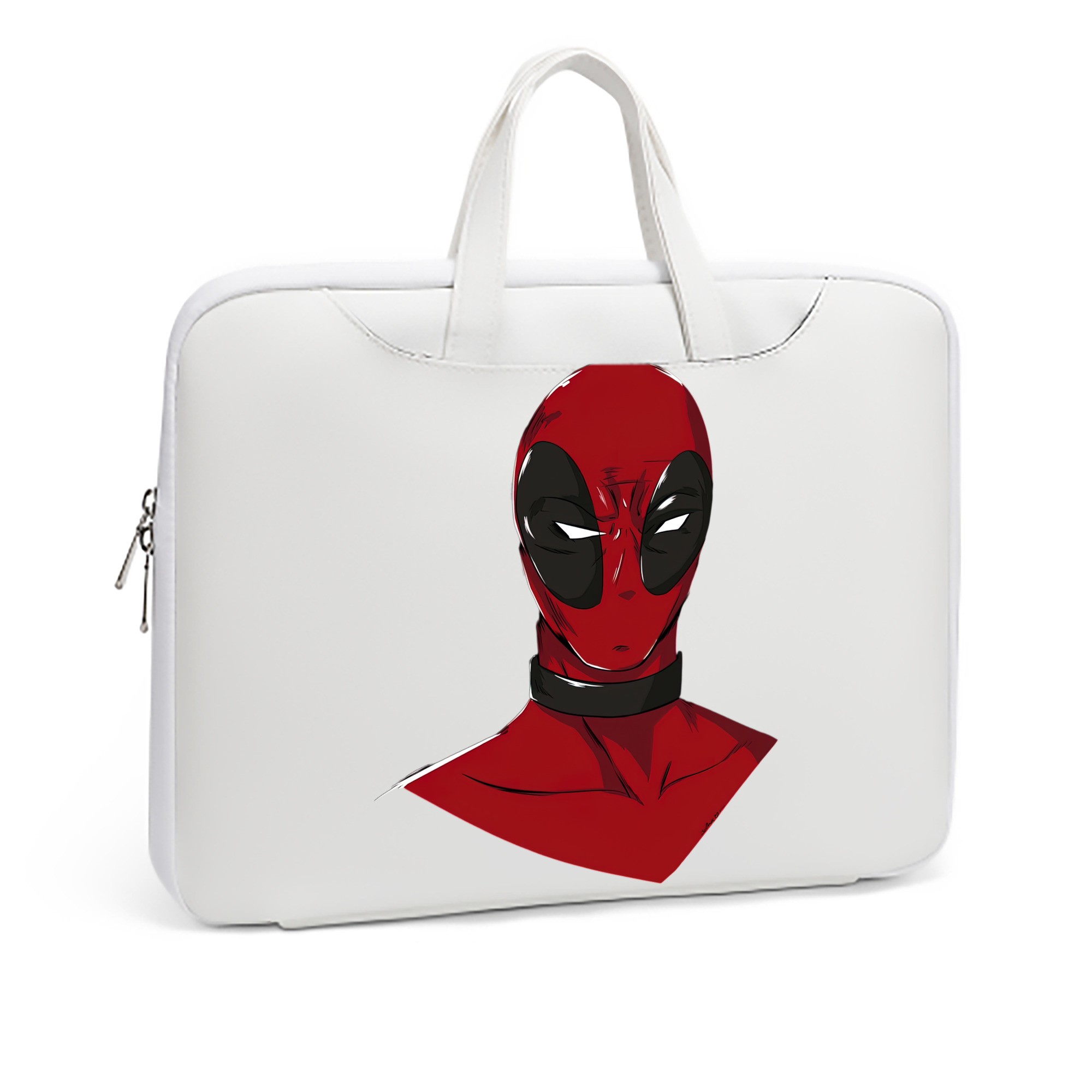 （画像用） Deadpool デッドプール レザーラップトップバッグ　ノートパソコンケース
