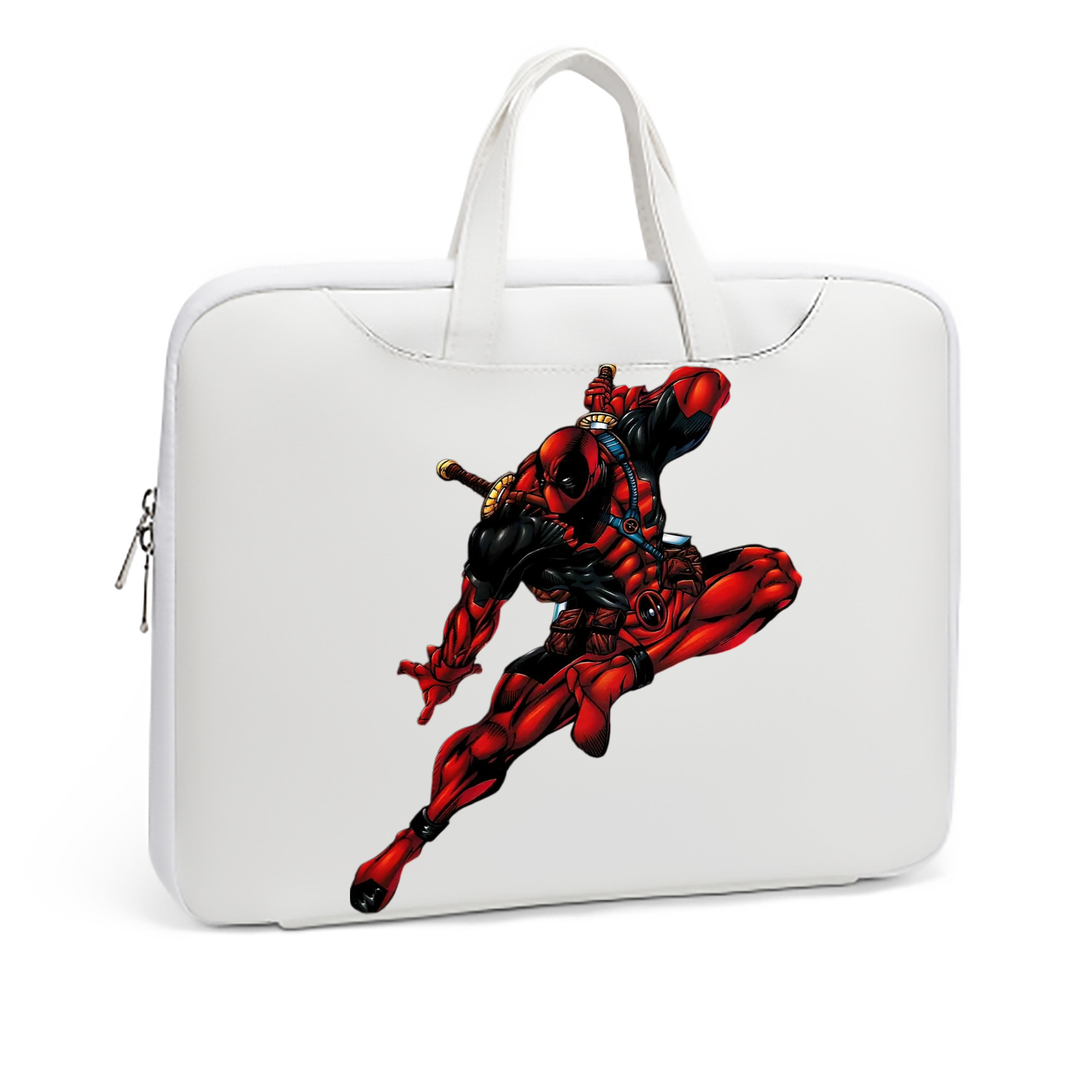 （画像用） Deadpool デッドプール レザーラップトップバッグ　ノートパソコンケース