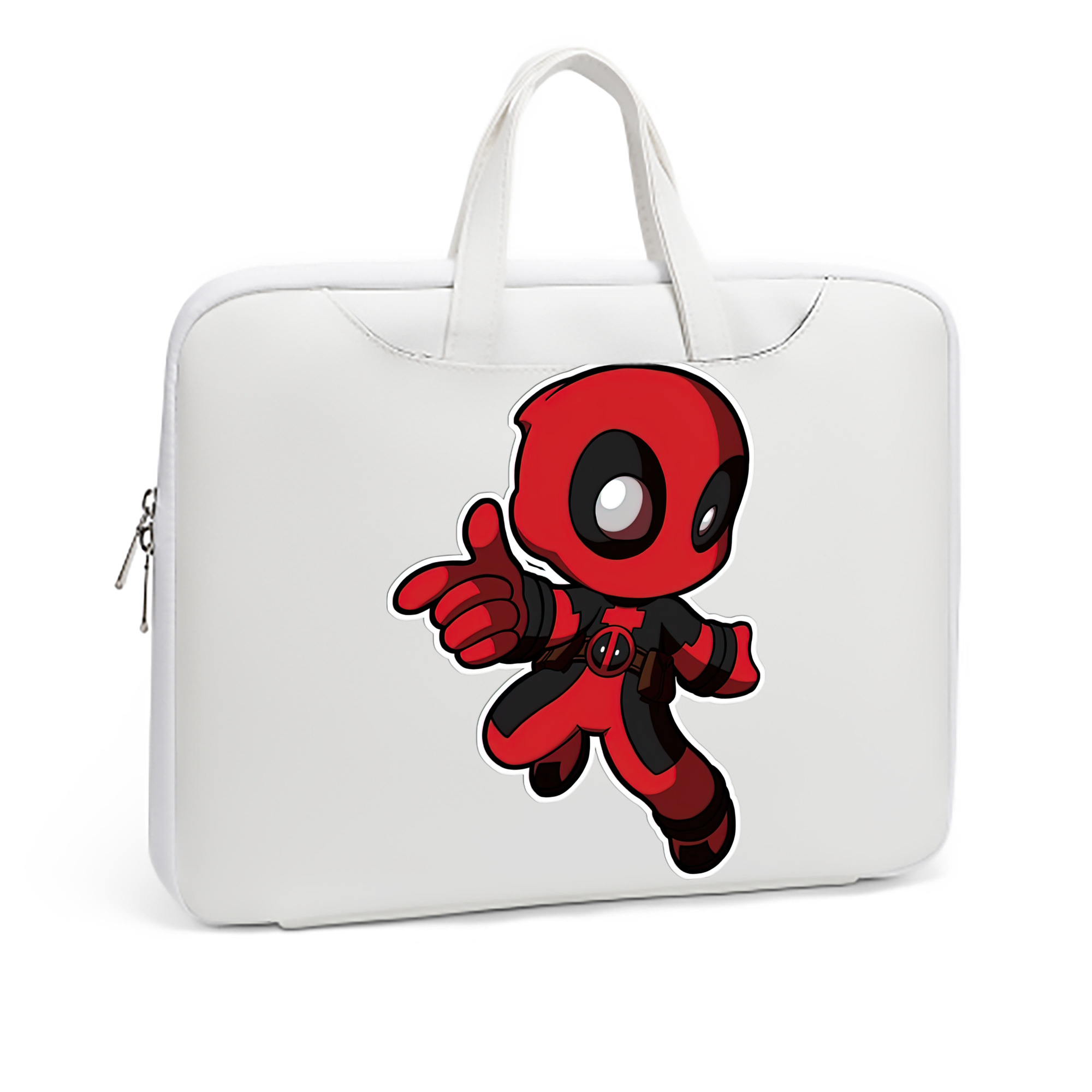 （画像用） Deadpool デッドプール レザーラップトップバッグ　ノートパソコンケース