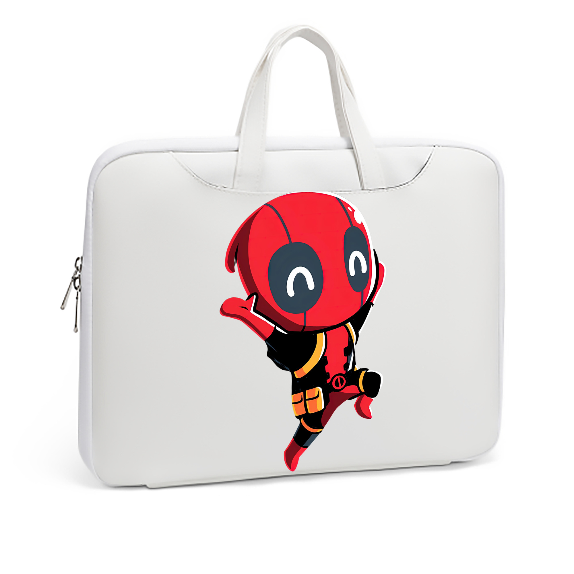 （画像用） Deadpool デッドプール レザーラップトップバッグ　ノートパソコンケース