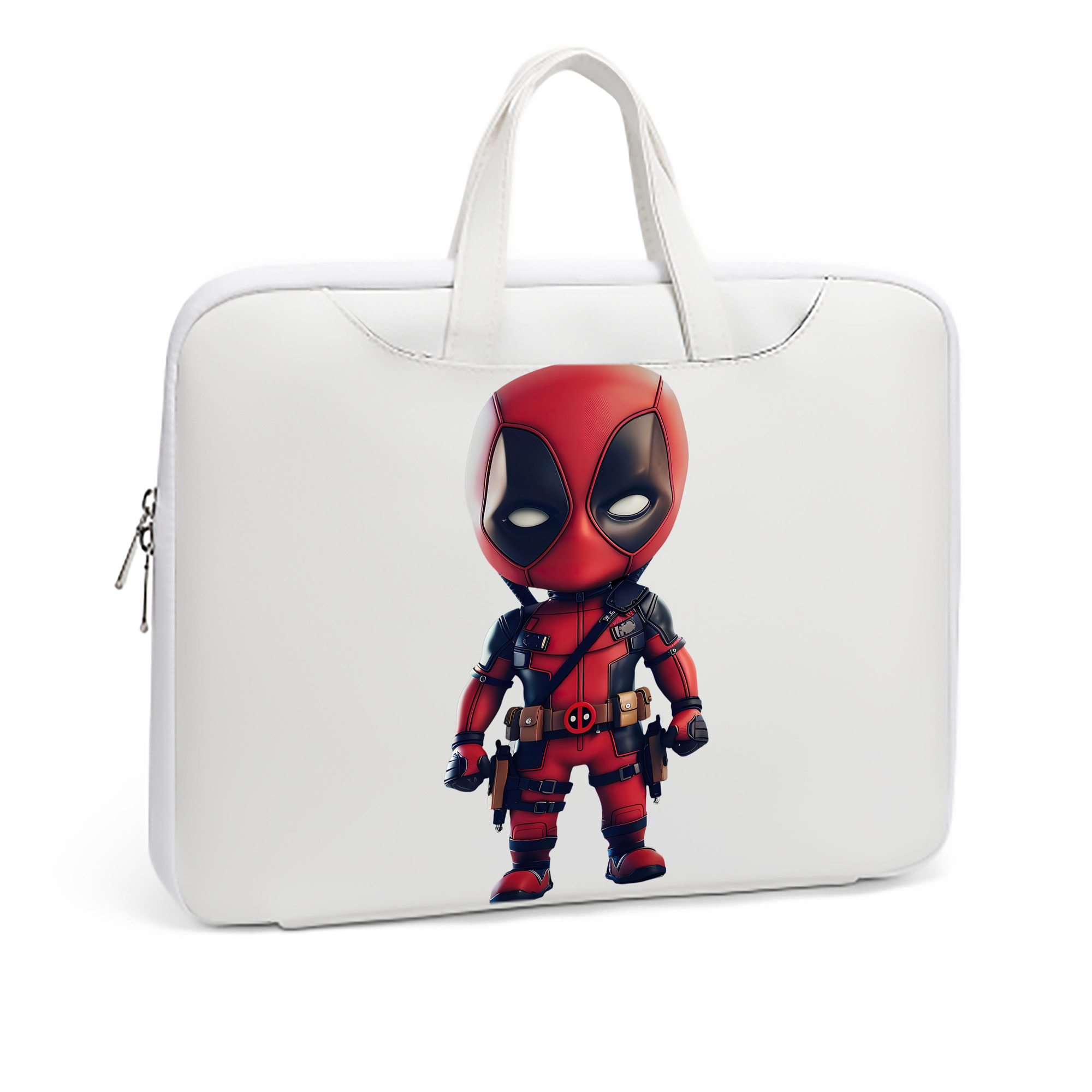（画像用） Deadpool デッドプール レザーラップトップバッグ　ノートパソコンケース