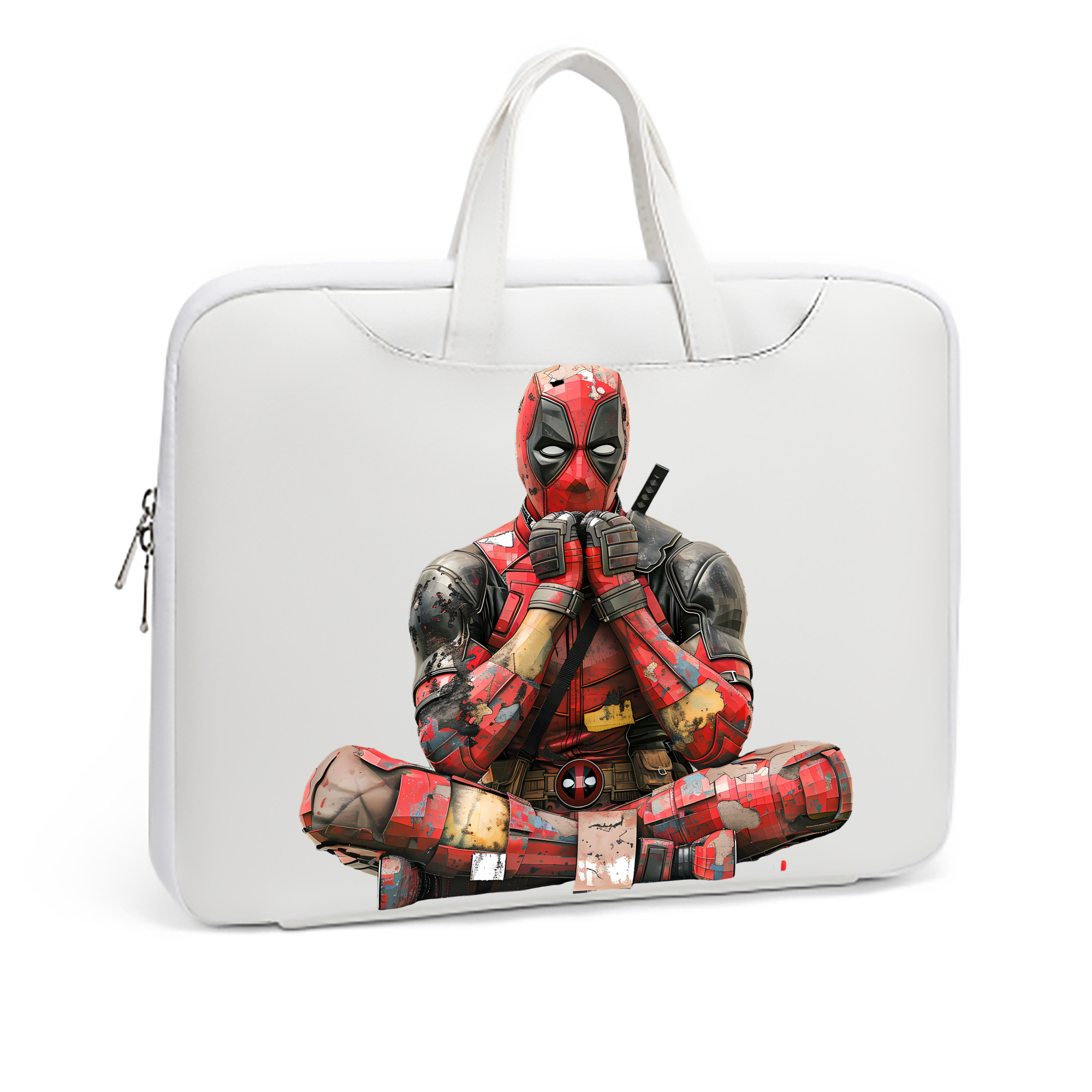 （画像用） Deadpool デッドプール レザーラップトップバッグ　ノートパソコンケース
